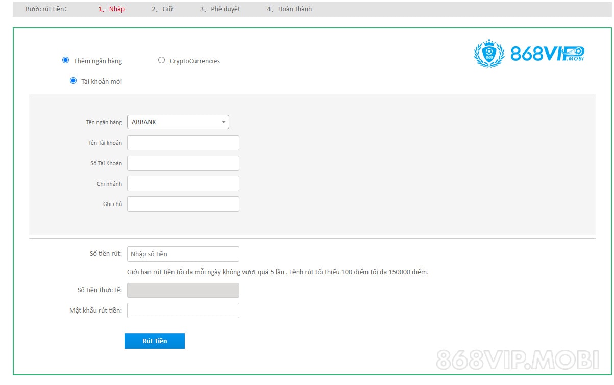 Xác định điều kiện cung cấp thông tin người chơi